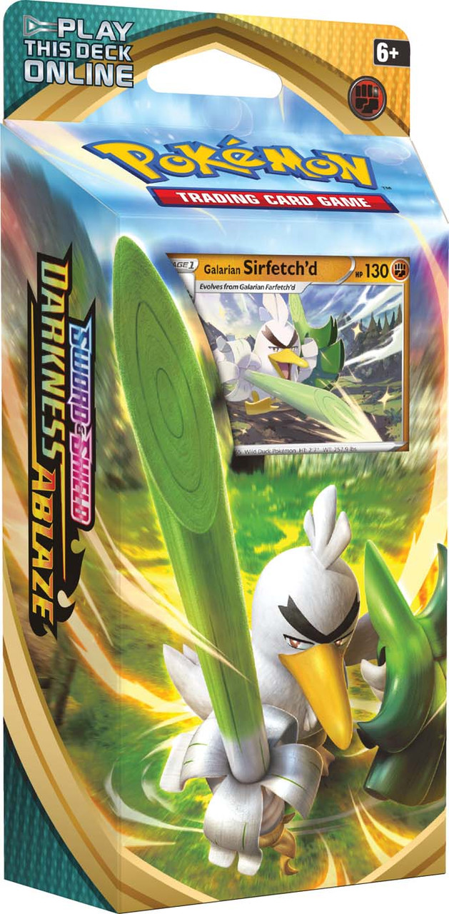 Pokemon TCG Sword And Shield- Darkness Ablaze Theme Deck - Assorted Pokemon TCG Sword And Shield- Darkness Ablaze Theme Deck - Assorted