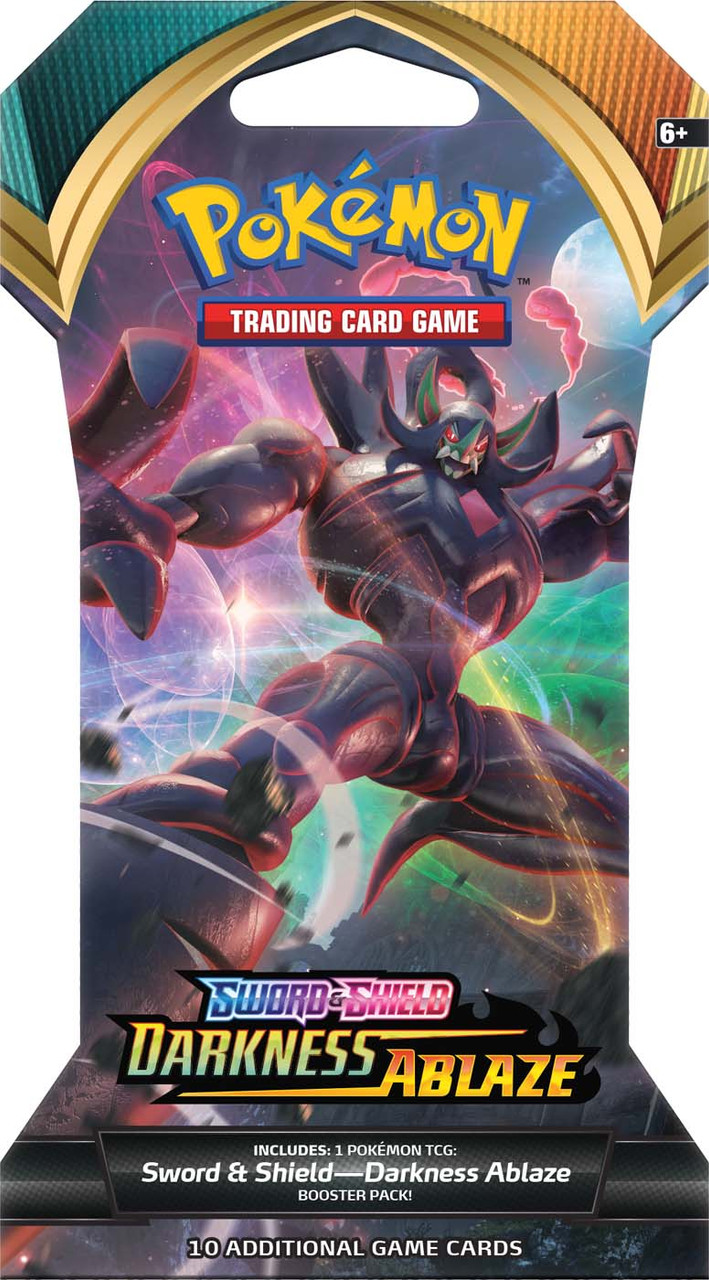Pokemon TCG Sword And Shield - Darkness Ablaze Blister - Assorted Pokemon TCG Sword And Shield - Darkness Ablaze Blister - Assorted
