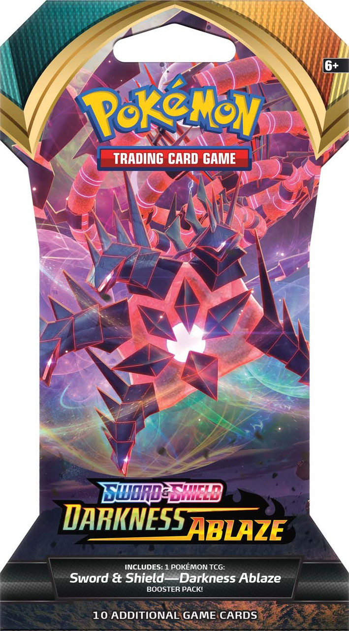 Pokemon TCG Sword And Shield - Darkness Ablaze Blister - Assorted Pokemon TCG Sword And Shield - Darkness Ablaze Blister - Assorted