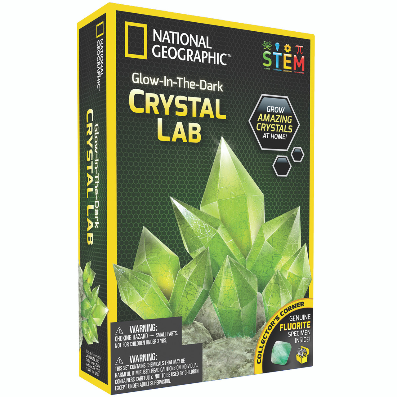 Glow-in-the-Dark Crystal Lab