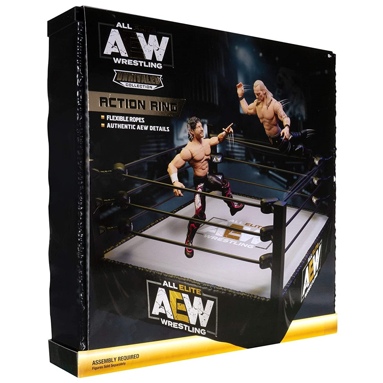 AEW  - Medium Playset (Unrivaled Figure and Core Wrestling Ring)