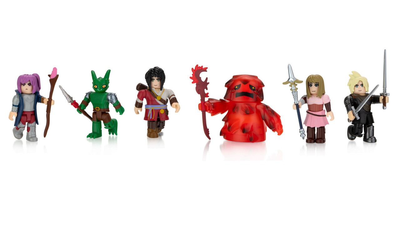 roblox mystery figure assortment poly bag pack of 6 action series 3 collection