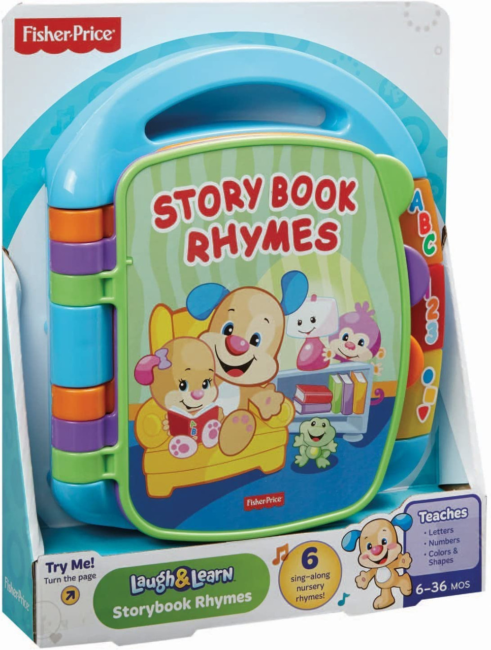 Fisher-Price Laugh & Learn Storybook Rhymes Book