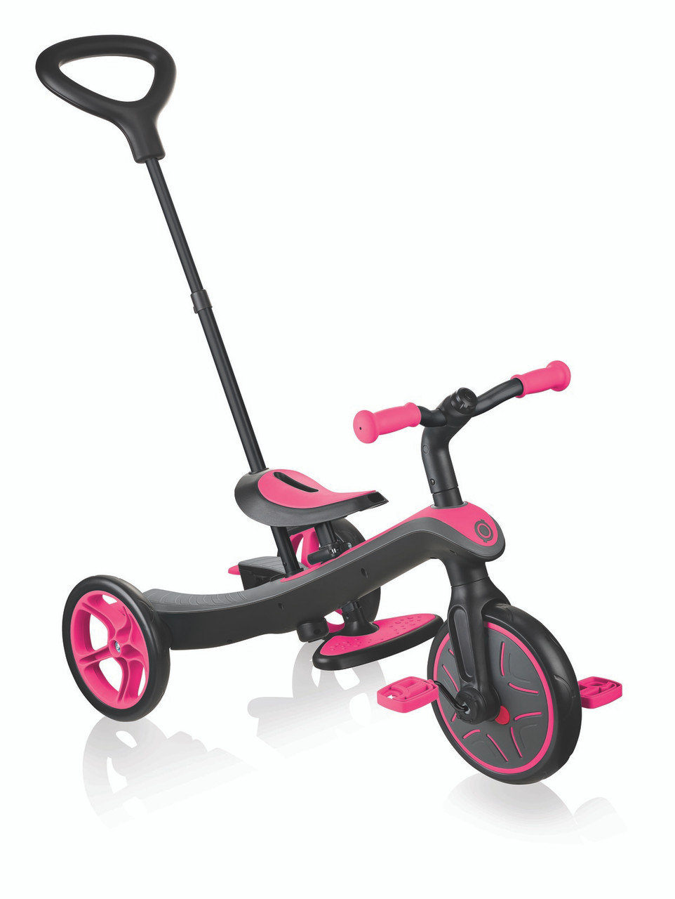Globber Explorer Trike 4 In 1 - Fuchsia Pink