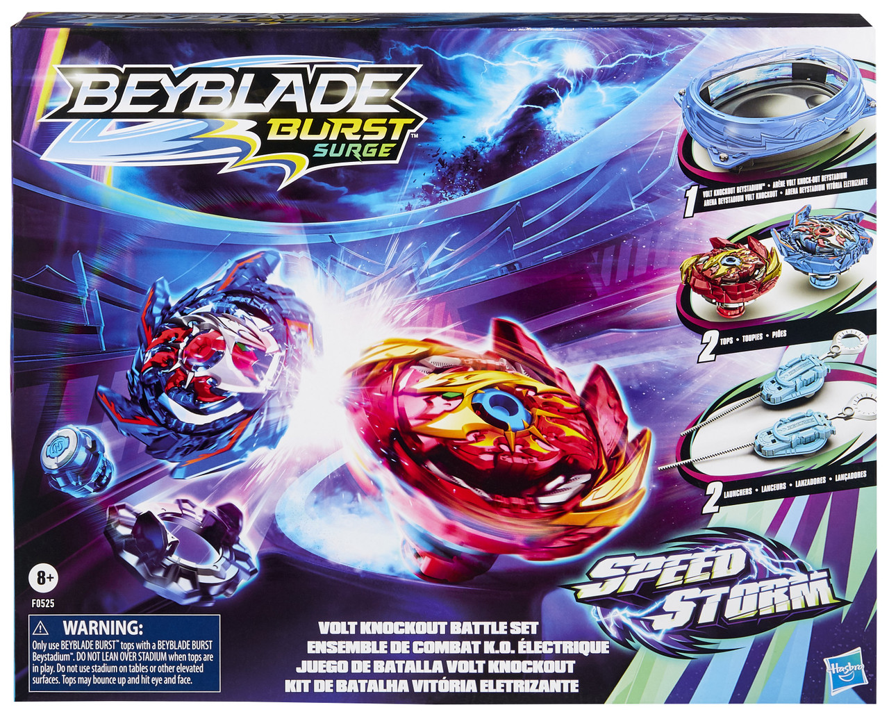 Beyblade Burst Surge Speedstorm Volt Knockout Battle Set Toymate Beyblade burst metal fusion australia online store. beyblade burst surge speedstorm volt knockout battle set