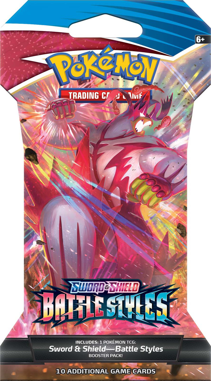 Pokemon TCG Sword And Shield-Battle Styles Blister Pokemon TCG Sword And Shield-Battle Styles Blister
