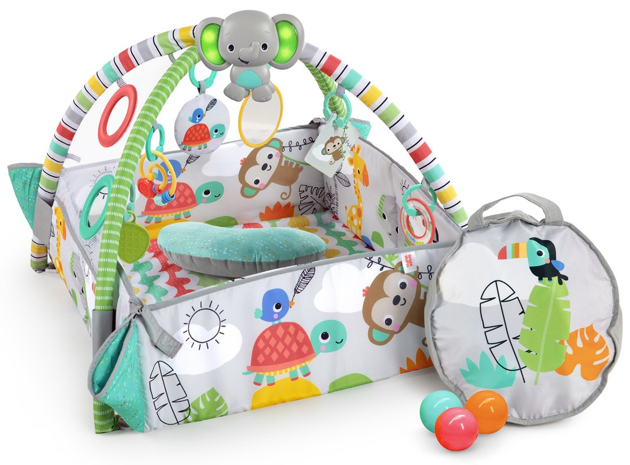 5-in-1 Your Way Ball Play Activity Gym & Ball Pit - Totally Tropical 5-in-1 Your Way Ball Play Activity Gym & Ball Pit - Totally Tropical