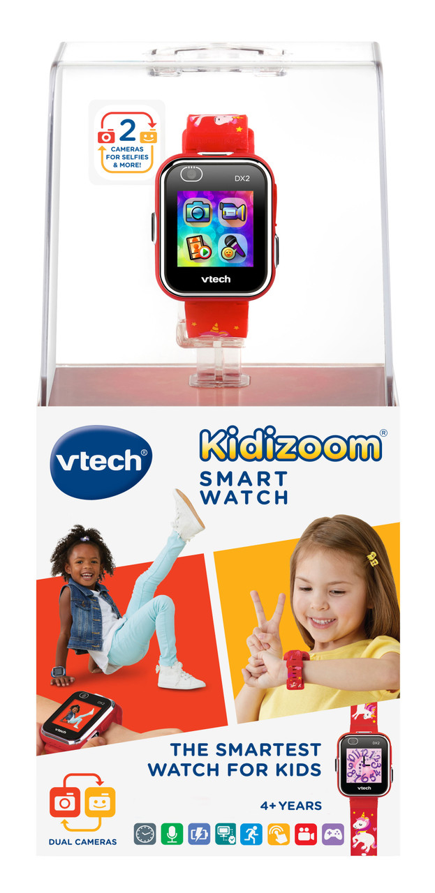 Vtech Kidizoom Smartwatch DX2.0 Red with Unicorns Vtech Kidizoom Smartwatch DX2.0 Red with Unicorns