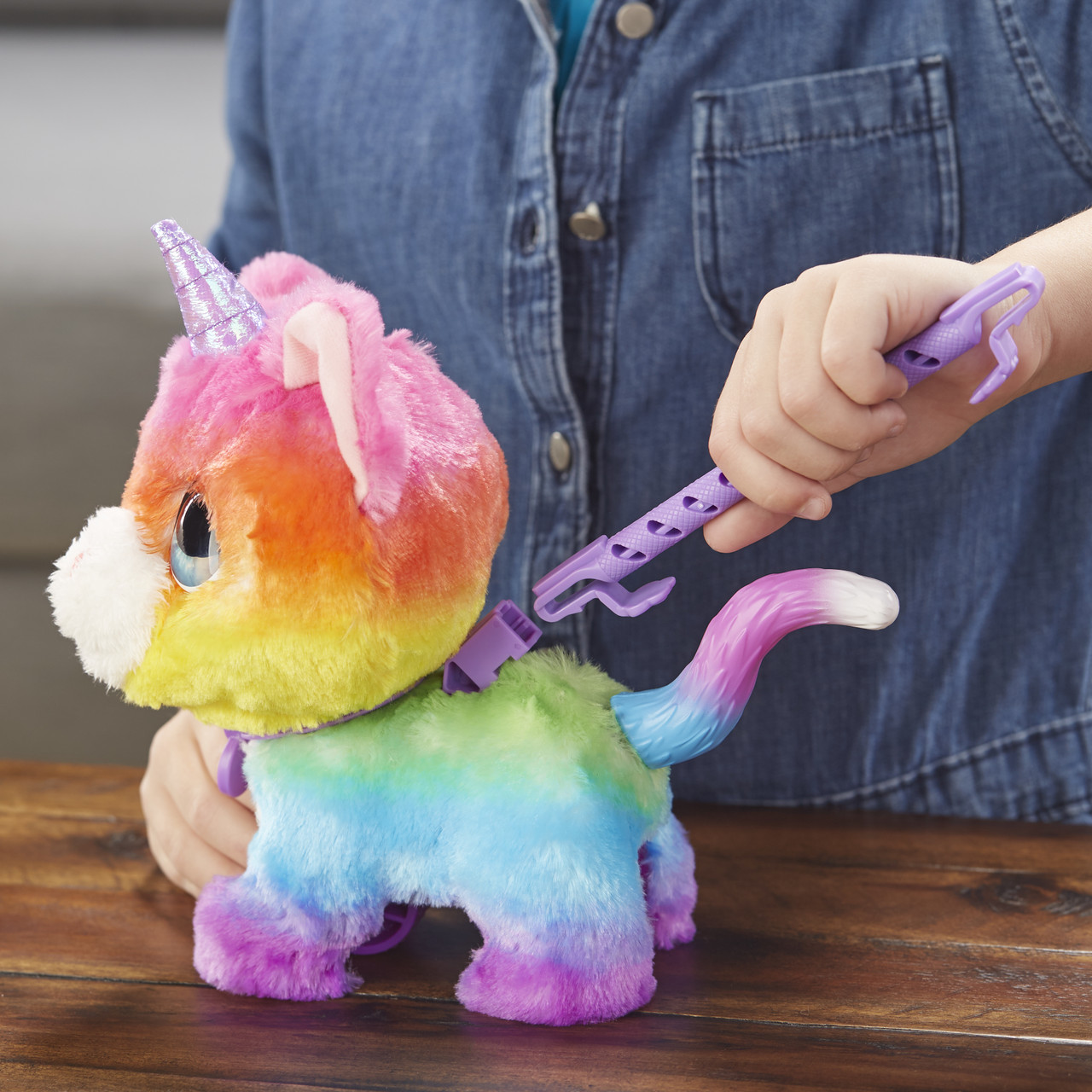 furReal Walkalots Big Wags Unicorn Cat Toy