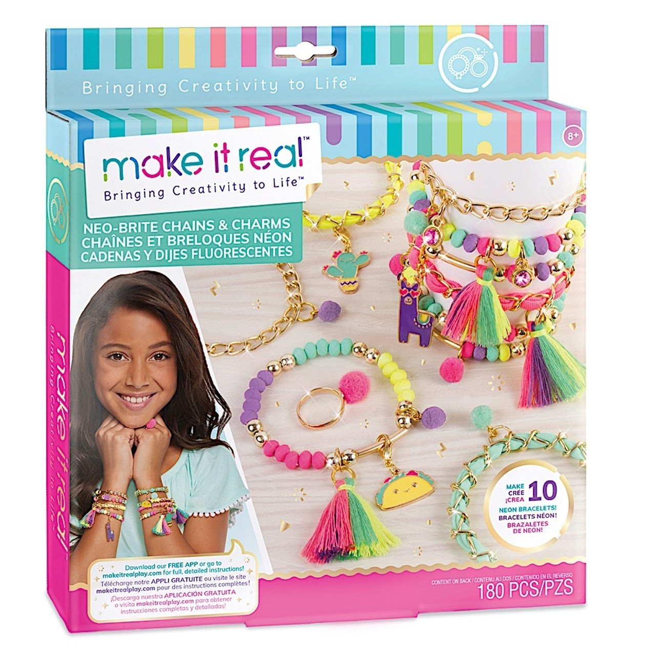 Make It Real Neo-Brite Chains & Charms