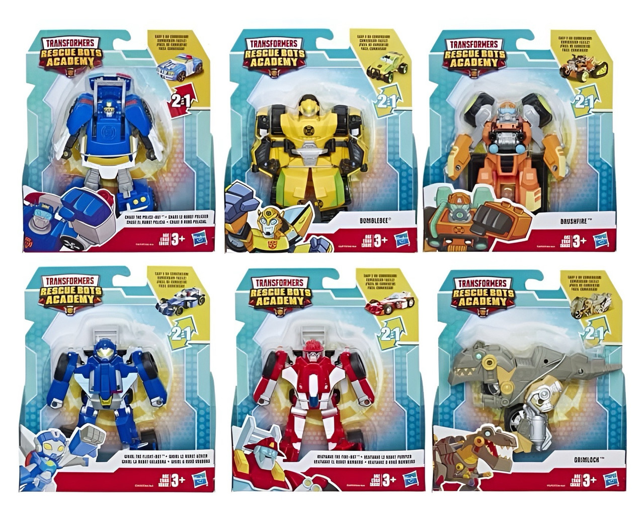 Transformers Classic Heroes Team Rescan