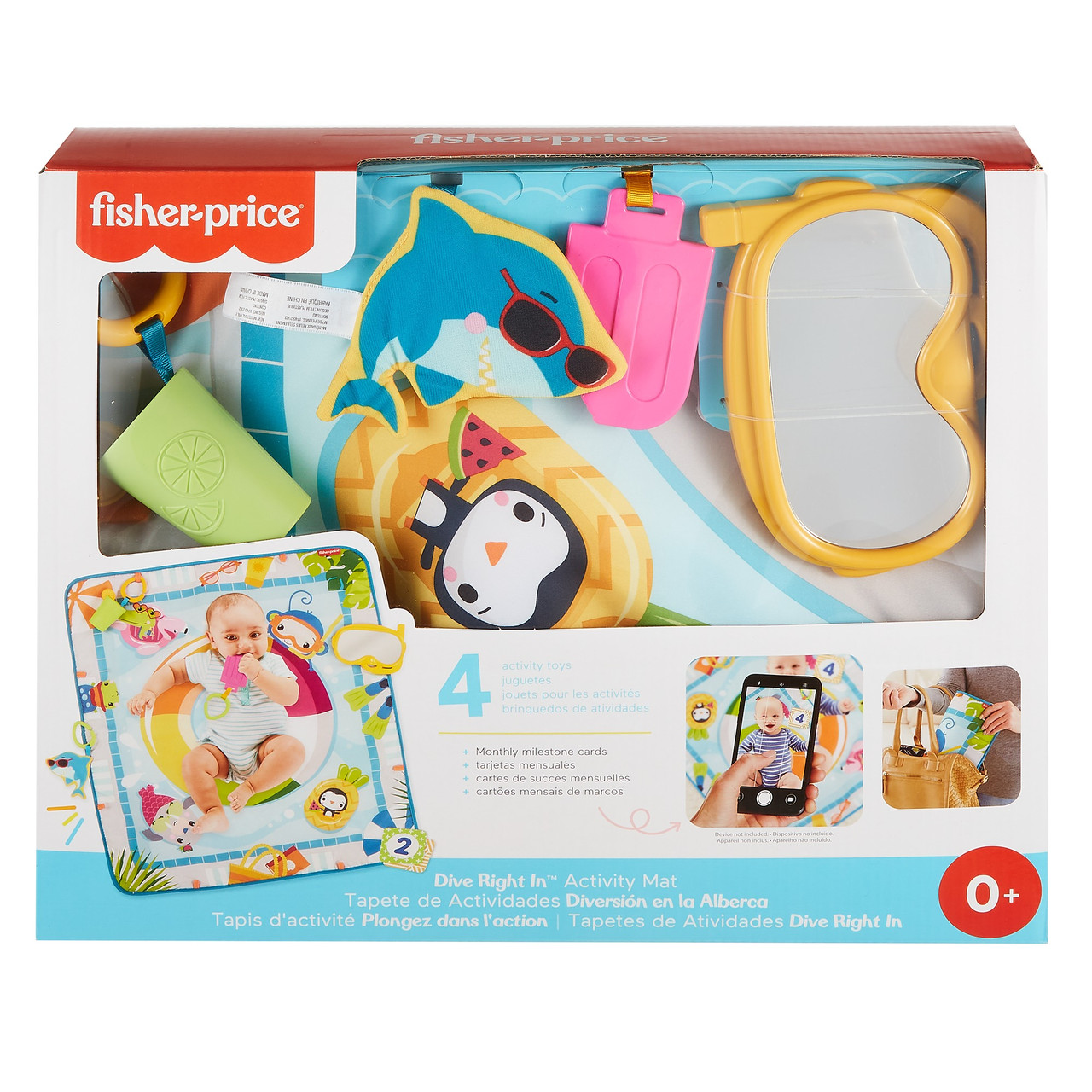 Fisher-Price Dive Right In Activity Mat Fisher-Price Dive Right In Activity Mat