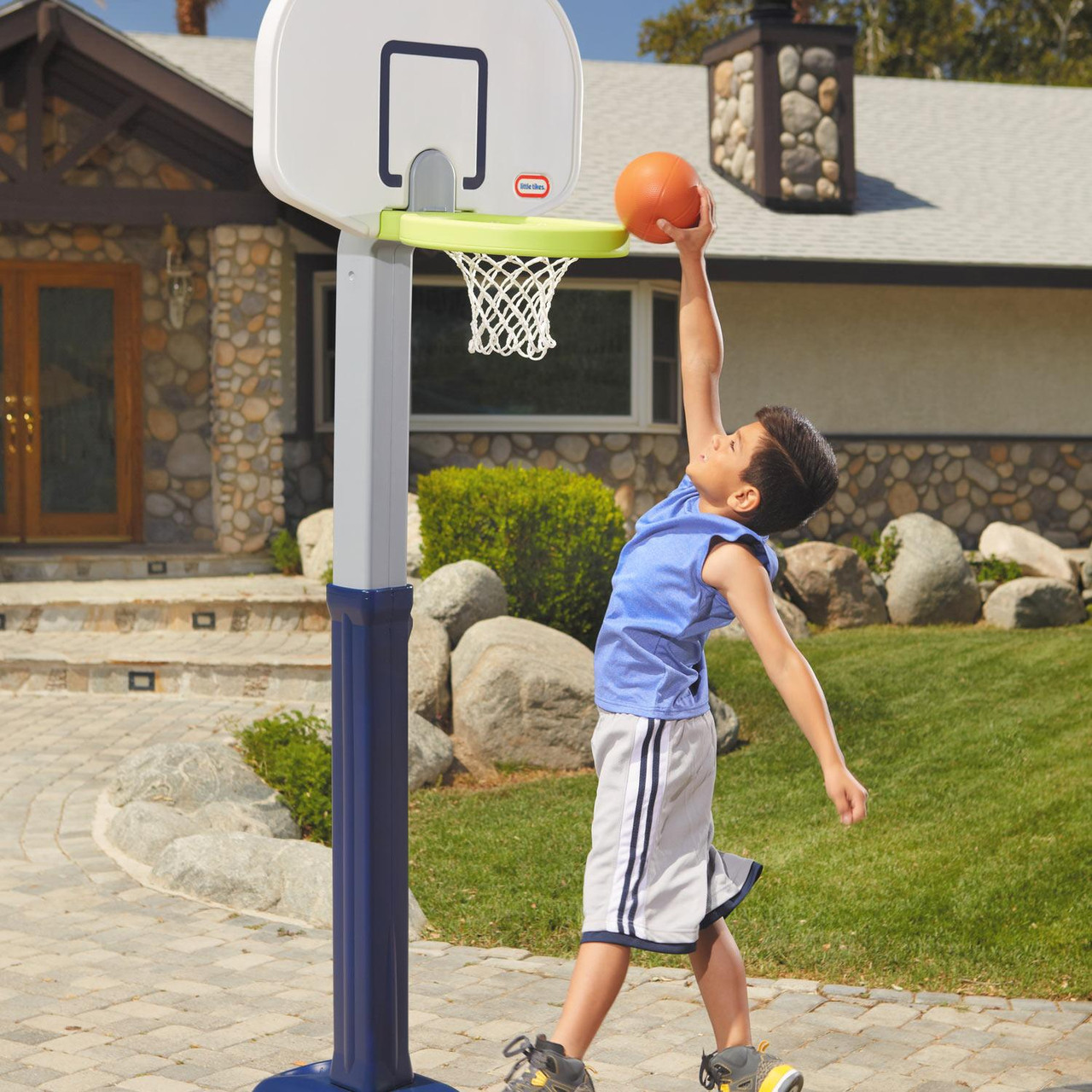 Little Tikes Adjust n Jam Basketball Set