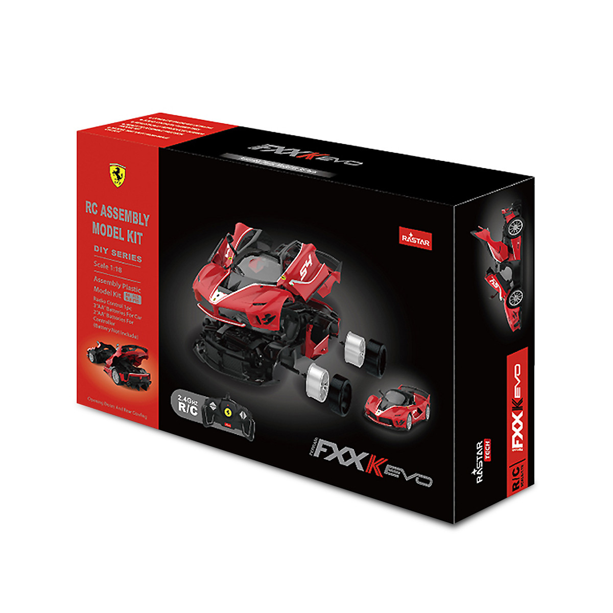 R/C 1:18 Ferrari FXX K Evo Building Kit