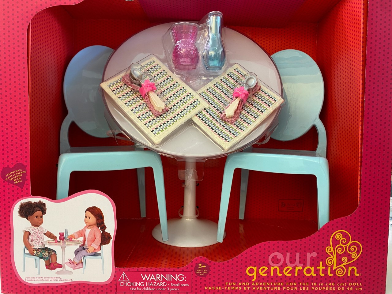 Our Generation - Table for Two Table And Chairs Set