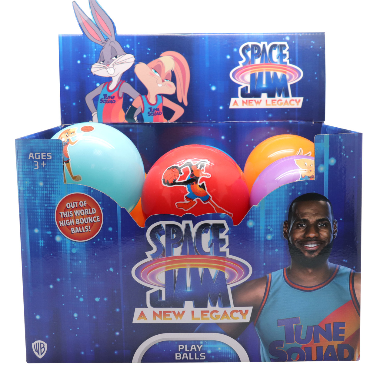 Space Jam 4" PVC Play Ball