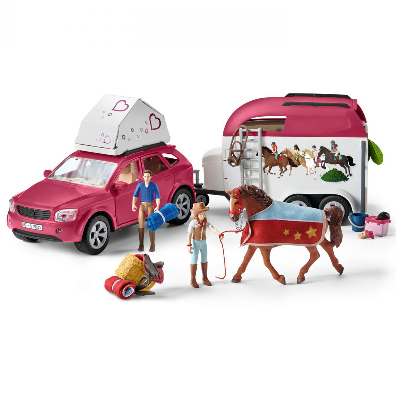 Schleich - Horse Adventures with Car and Trailer