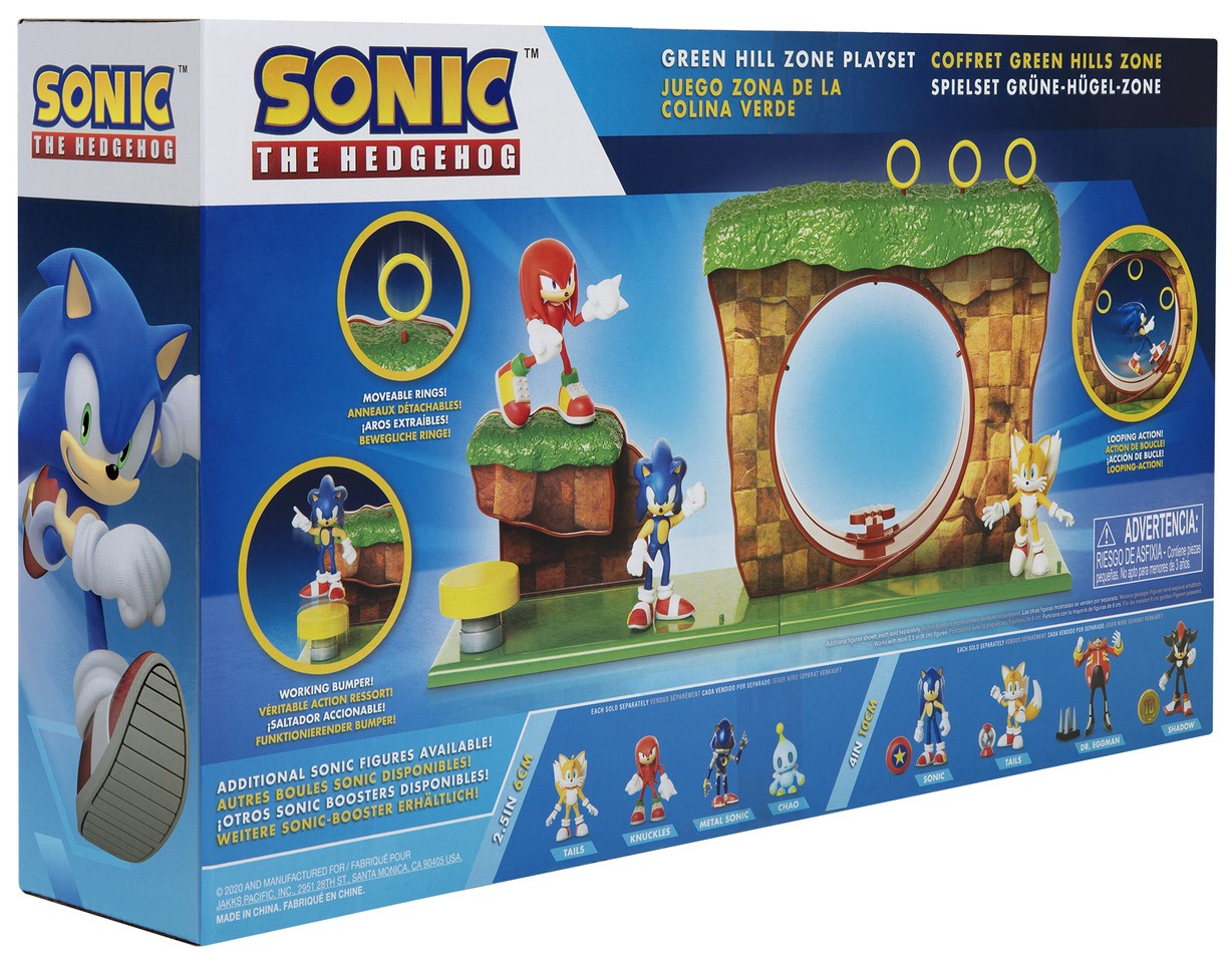 Sonic - Green Hill Zone Playset