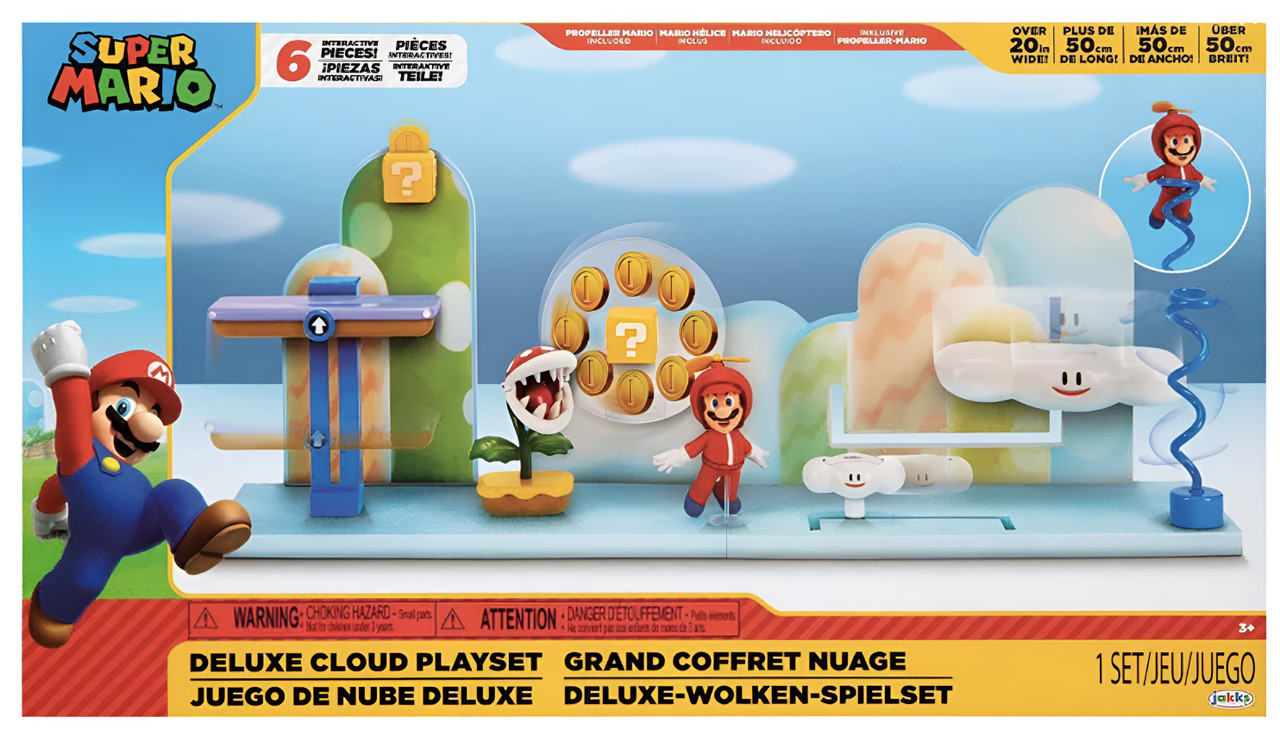 Super Mario Deluxe Cloud Playset