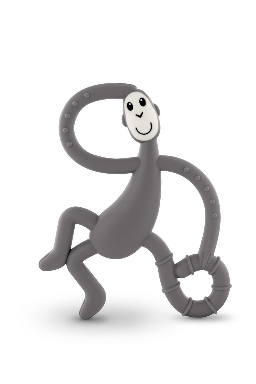 Matchstick Monkey Dancing Monkey Teether Grey Matchstick Monkey Dancing Monkey Teether Grey