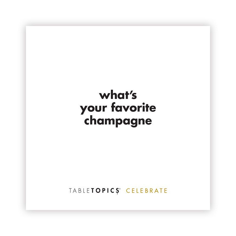 Tabletopics To Go Celebrate