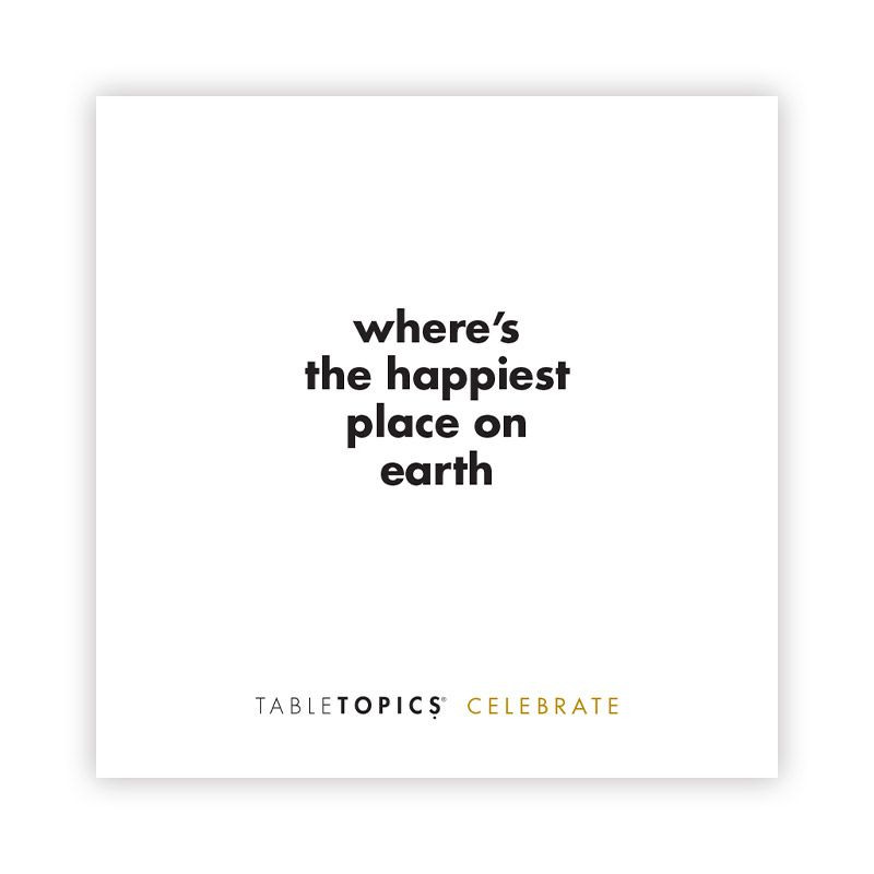 Tabletopics To Go Celebrate