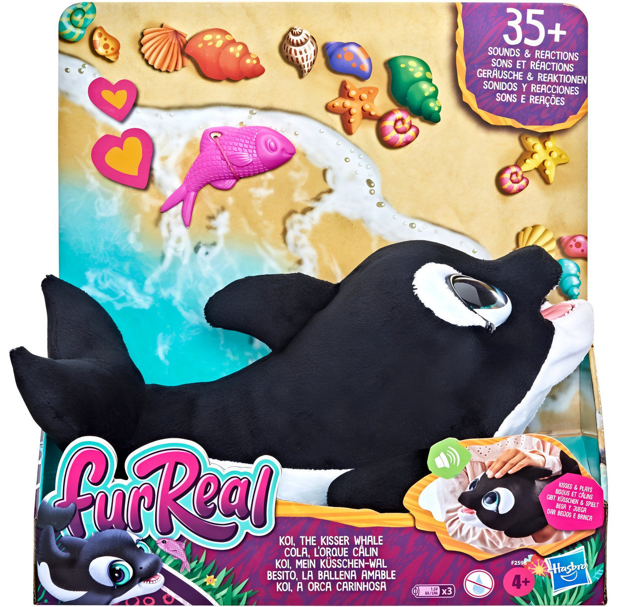 FurReal Koi The Kisser Whale