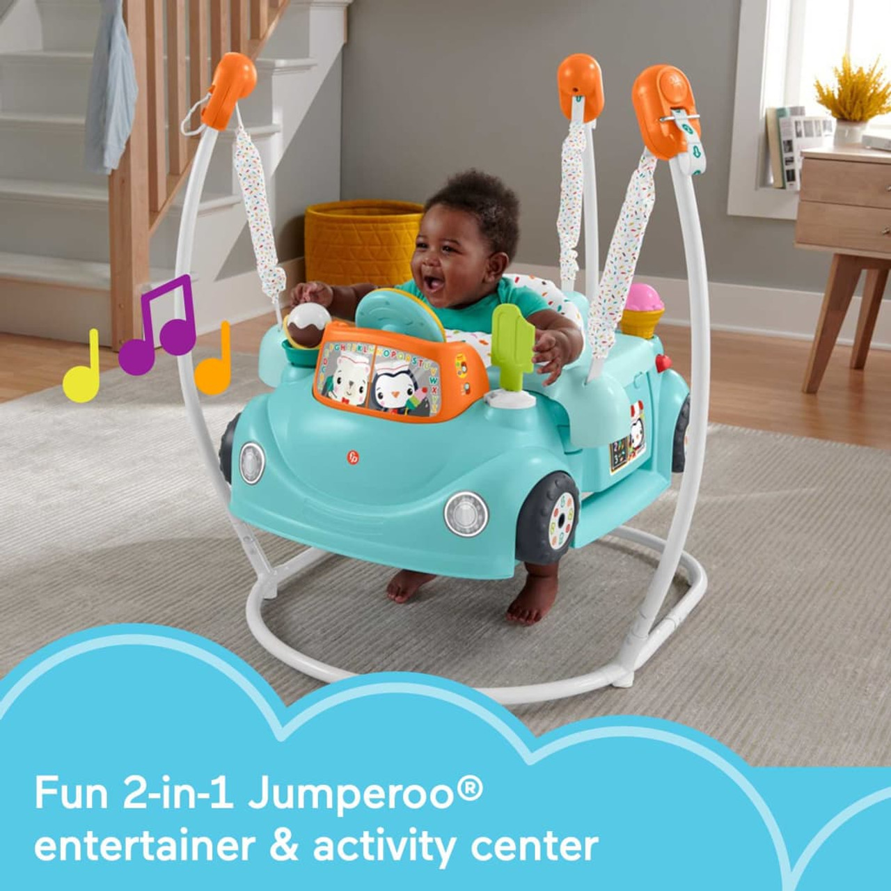 Fisher-Price 2-In-1 Sweet Ride Jumperoo Fisher-Price 2-In-1 Sweet Ride Jumperoo