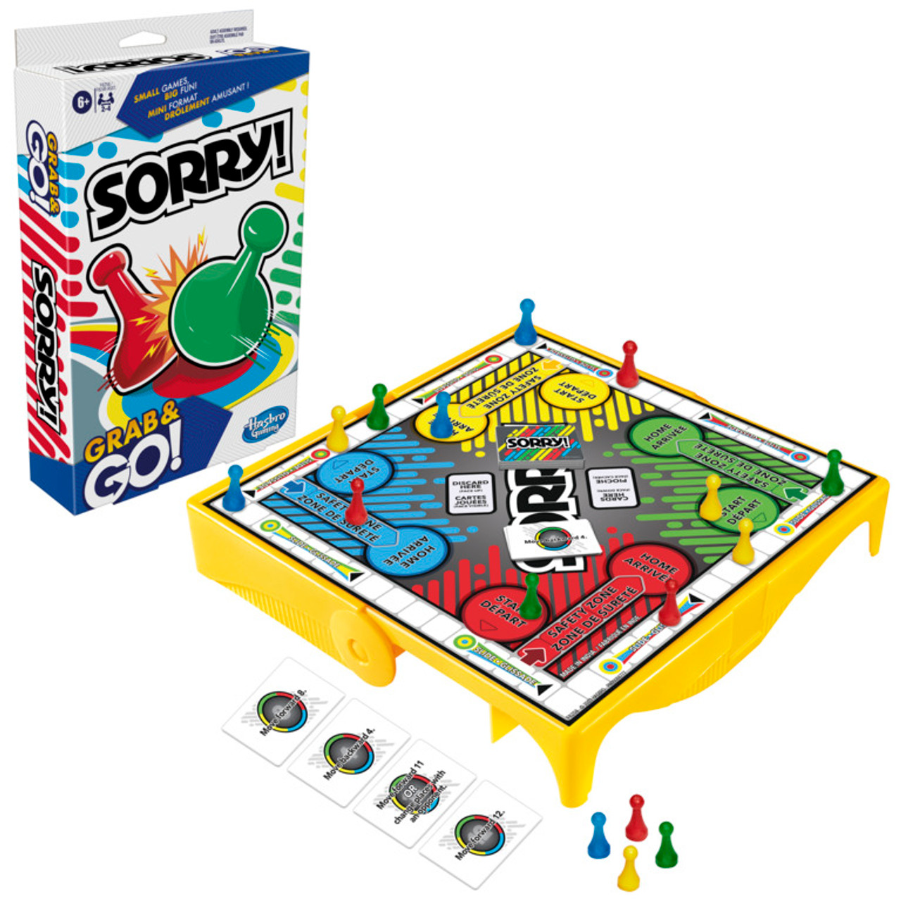 Grab & Go Games- Hungry Hippos, Monopoly, Guess Who, Sorry! or Candyland