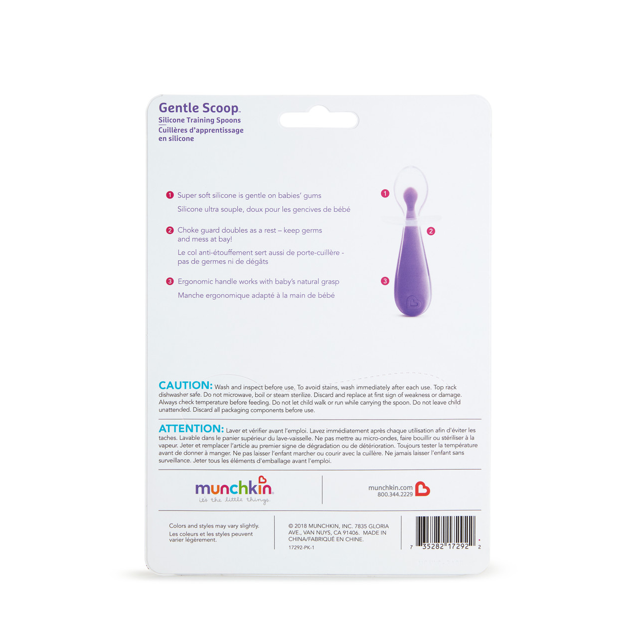 Gentle Scoop™ Silicone Training Spoons