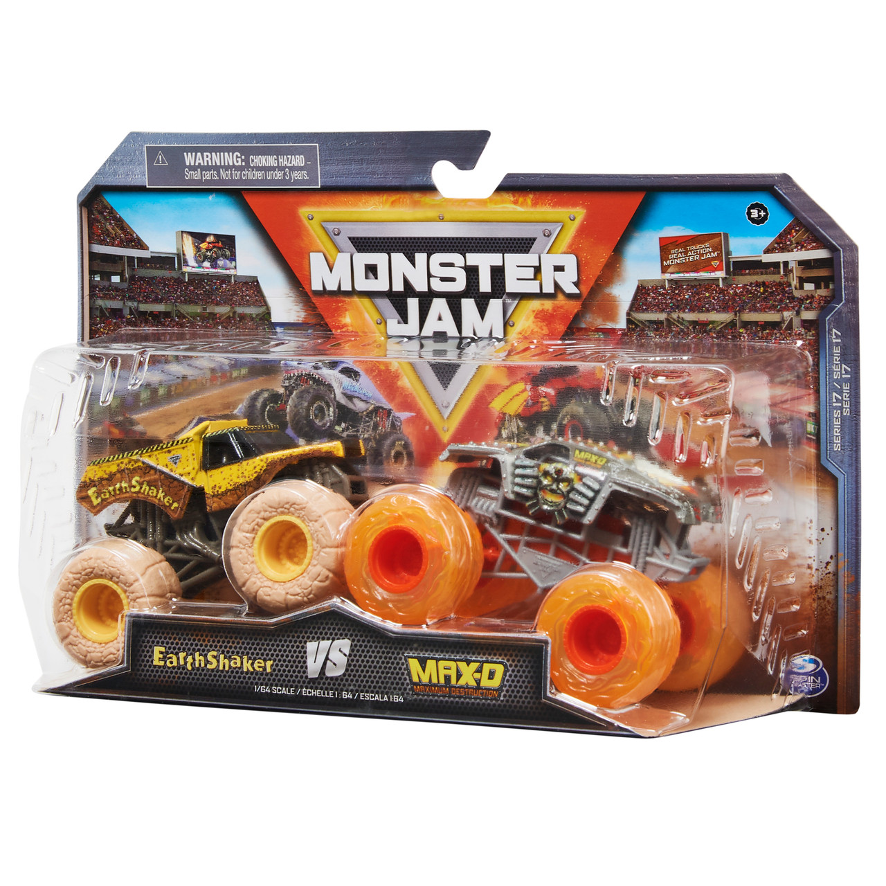 Monster Jam 1:64 Die Cast 2Pack New