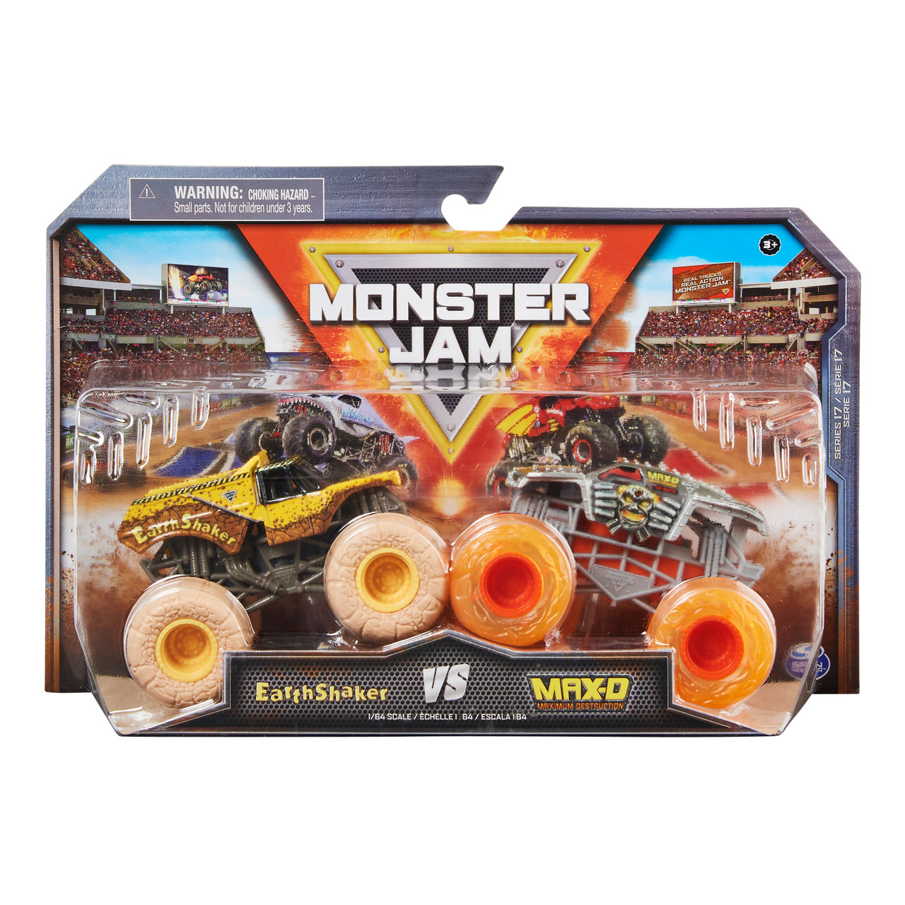 Monster Jam 1:64 Die Cast 2Pack New