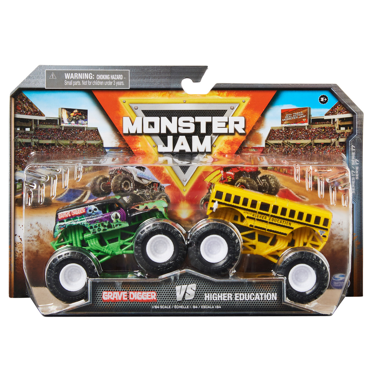 Monster Jam 1:64 Die Cast 2Pack New