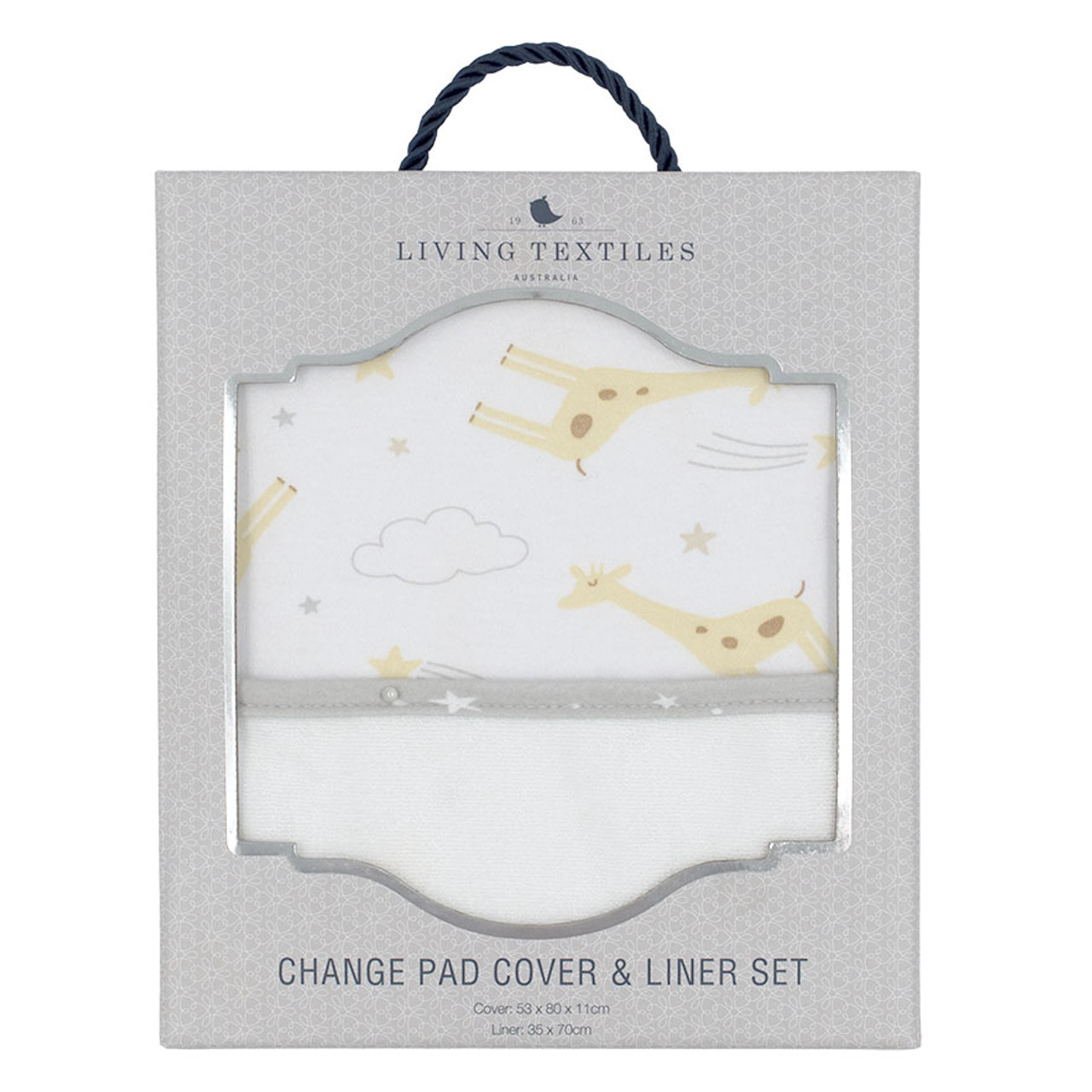 Jersey Change Pad Cover & Liner Noah Giraffe