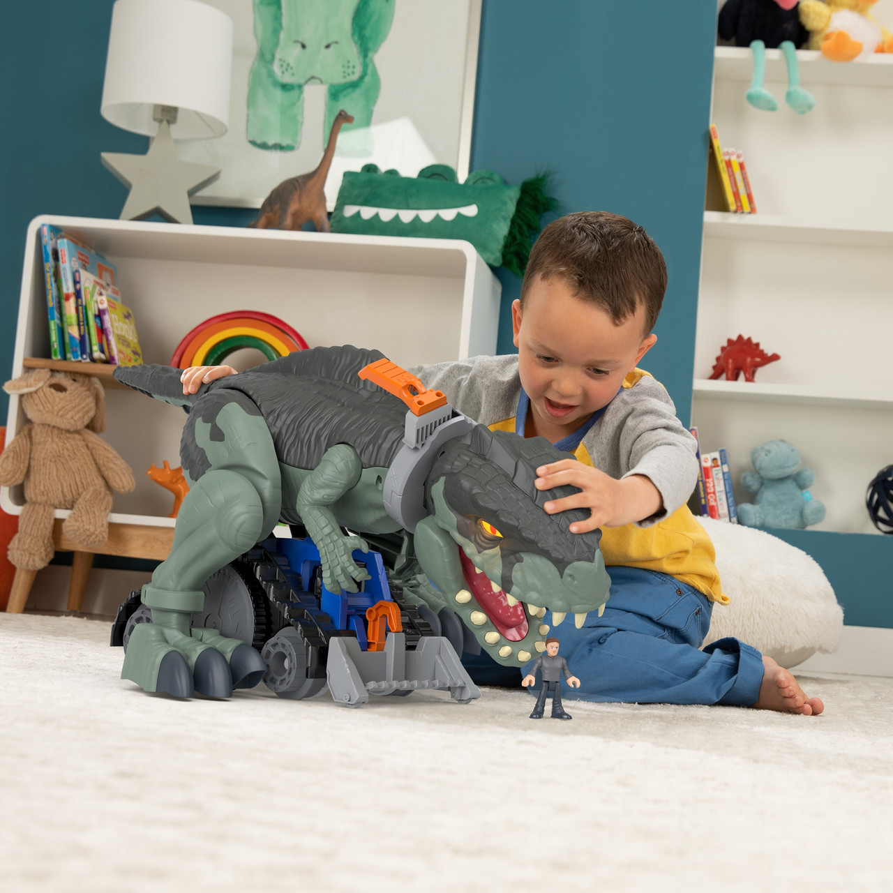 Imaginext - Jurassic World Mega Stomp & Rumble Giga Dino