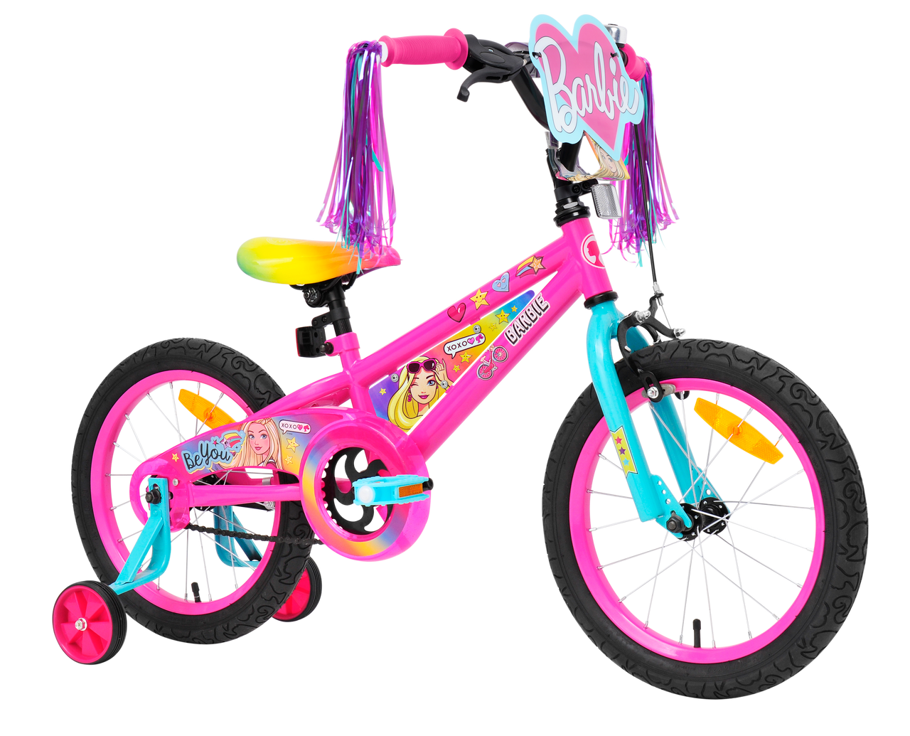Barbie 40cm Pink Bike | Toymate | Bikes 