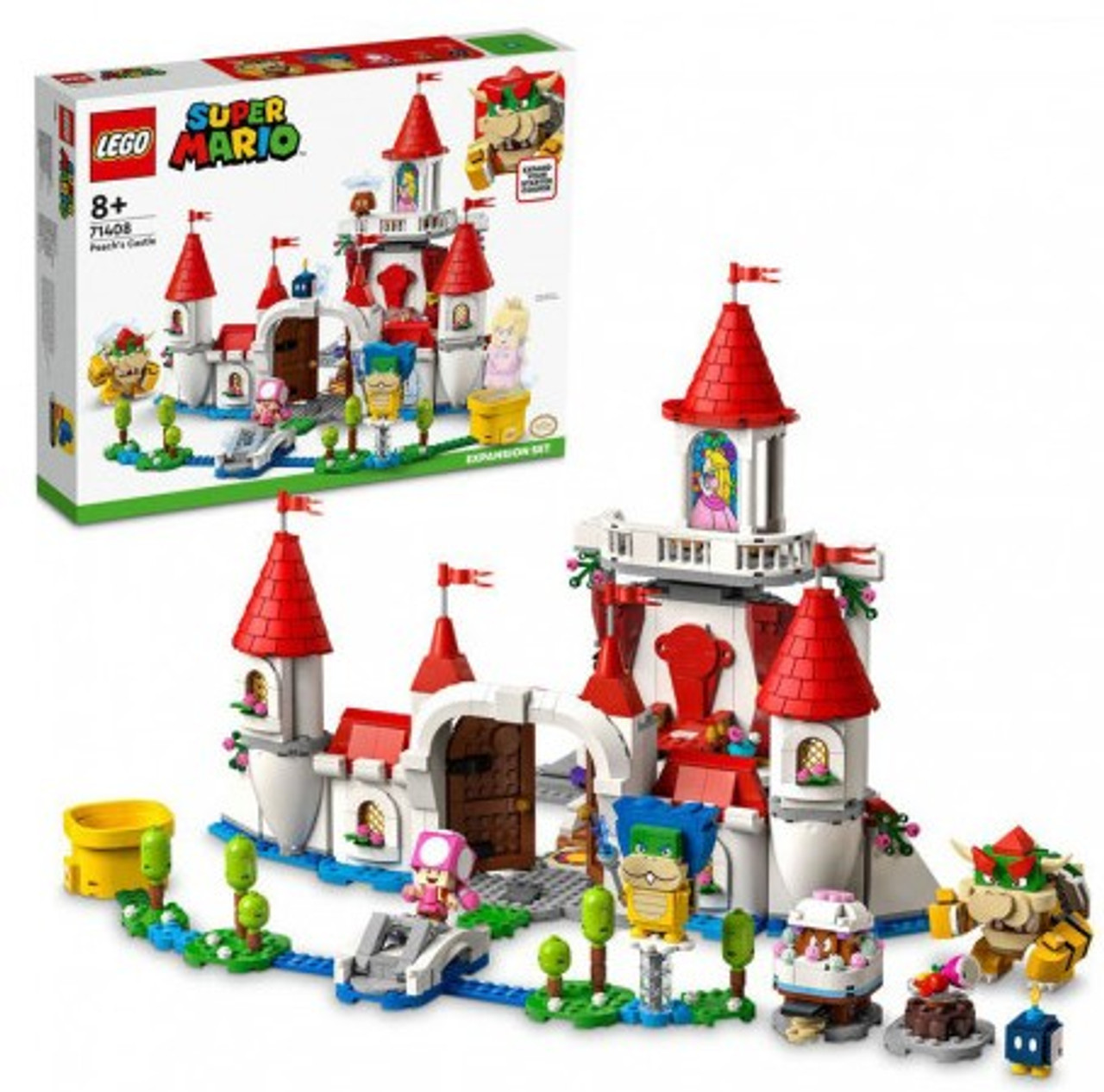 LEGO Super Mario Peach's Castle Expansion Set 71408