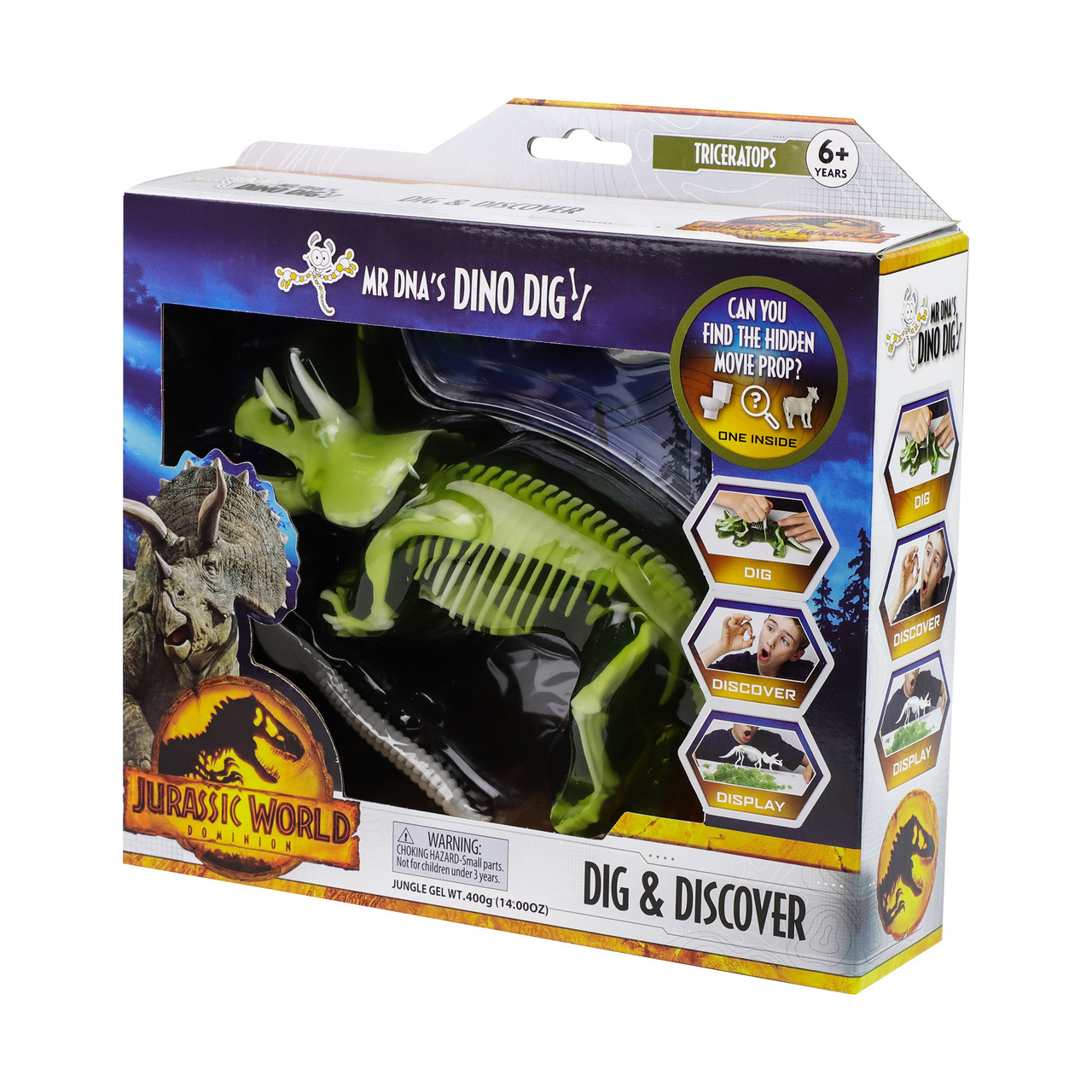 Jurassic World Dominion Edition Dino Dig (T-Rex, Triceratops, Spinosaurus)) Jurassic World Dominion Edition Dino Dig (T-Rex, Triceratops, Spinosaurus))