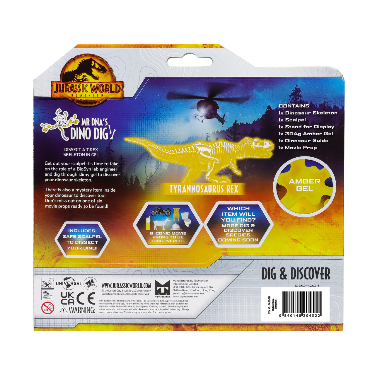 Jurassic World Dominion Edition Dino Dig (T-Rex, Triceratops, Spinosaurus)) Jurassic World Dominion Edition Dino Dig (T-Rex, Triceratops, Spinosaurus))