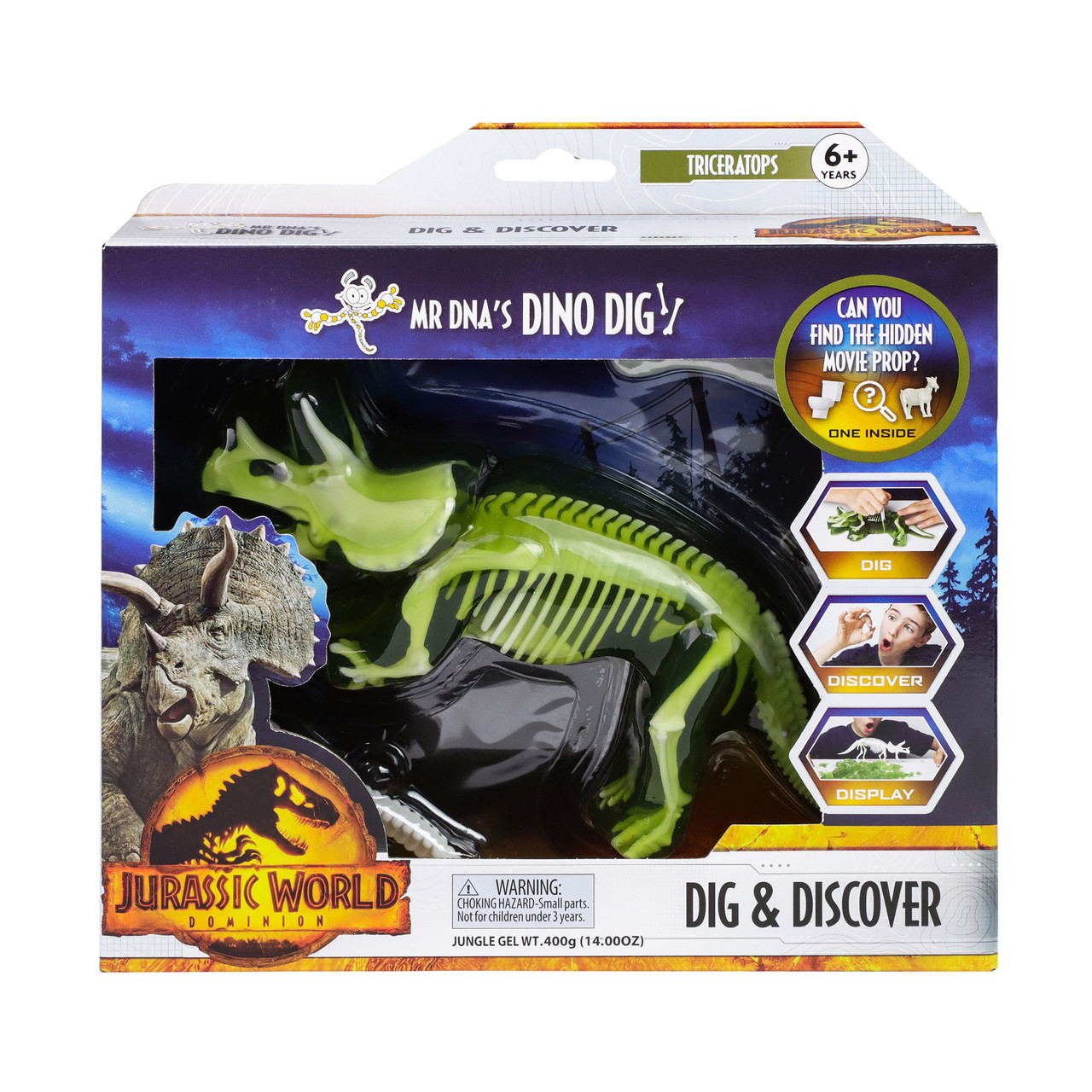 Jurassic World Dominion Edition Dino Dig (T-Rex, Triceratops, Spinosaurus)) Jurassic World Dominion Edition Dino Dig (T-Rex, Triceratops, Spinosaurus))