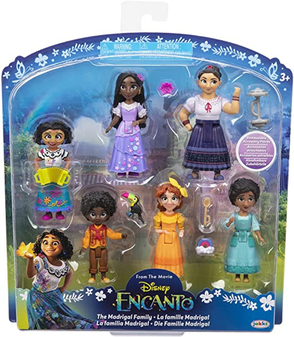 Encanto Small  Doll Character 6 Pack Encanto Small  Doll Character 6 Pack