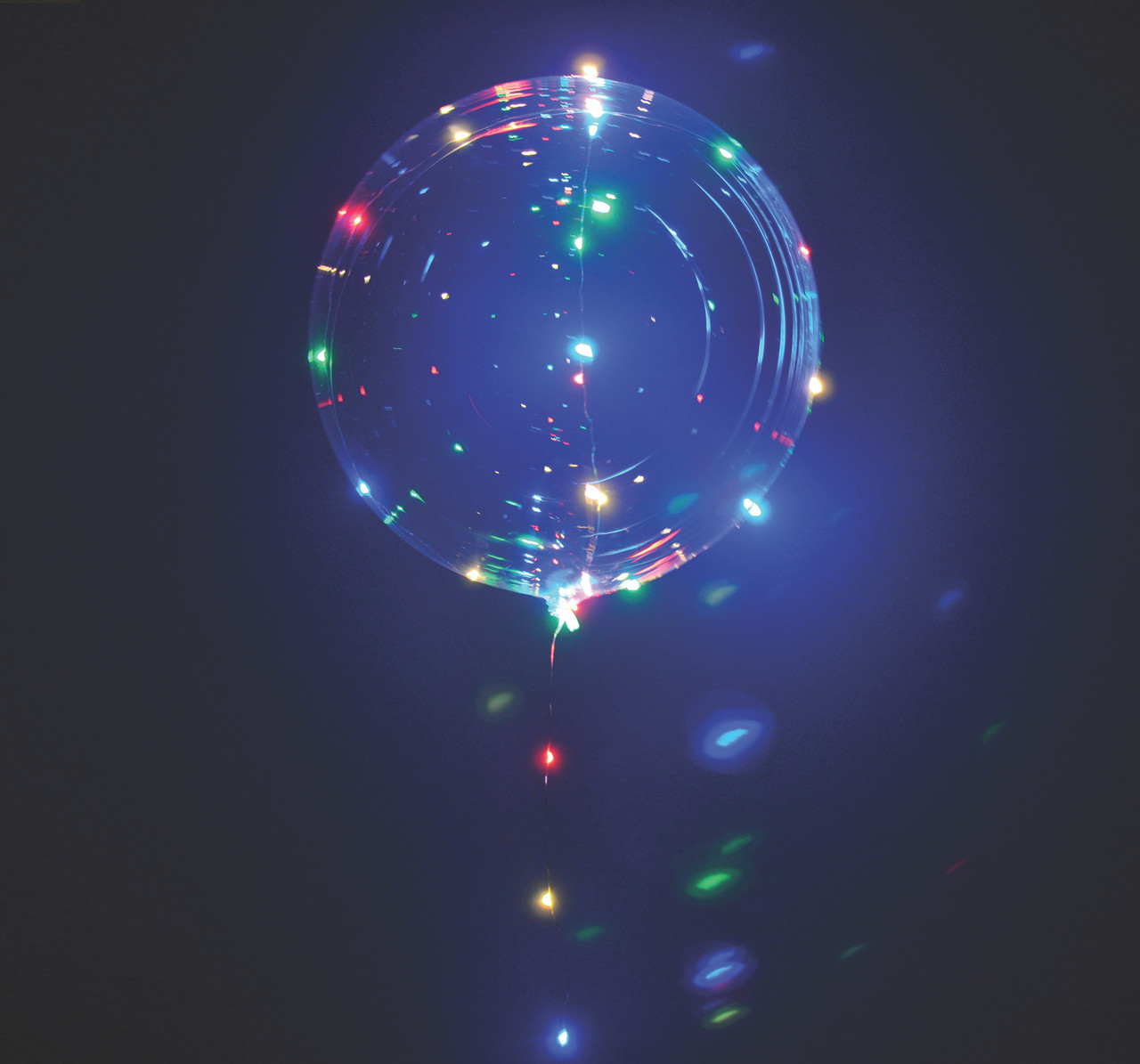 Balloon Clear Led Light Multi Colour