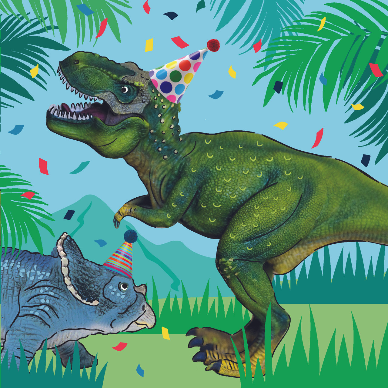 Napkin - Lunch 20pk Dinos