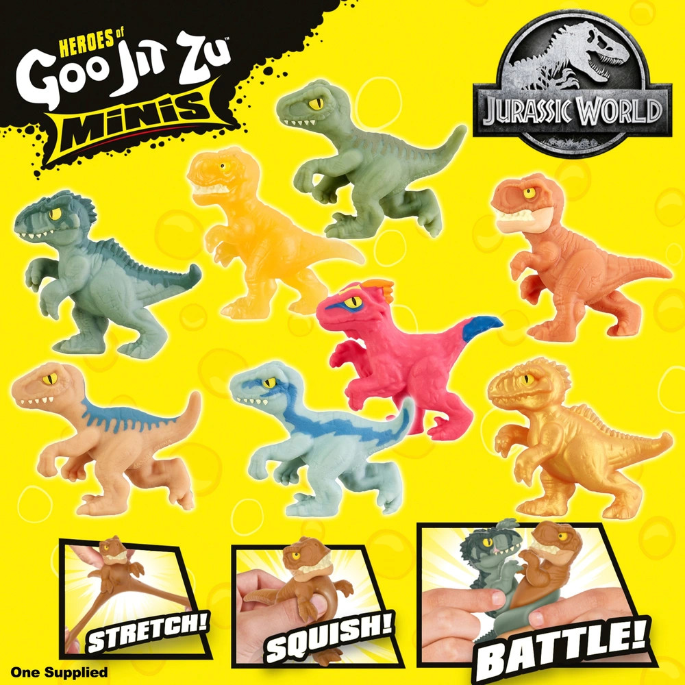 Heroes of Goo Jit Zu Jurassic World Minis (Single Pack)