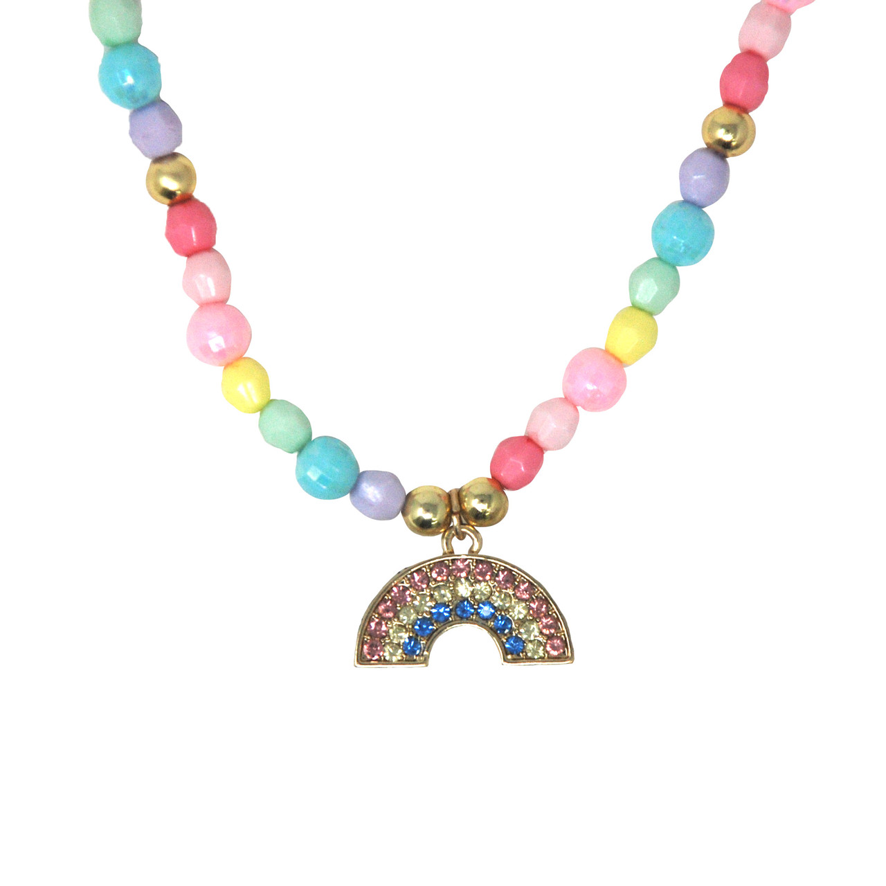 Smile Be Happy Rainbow Necklace Smile Be Happy Rainbow Necklace