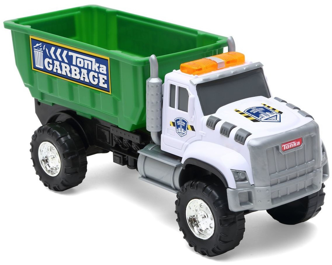 tonka mighty fleet garbage truck