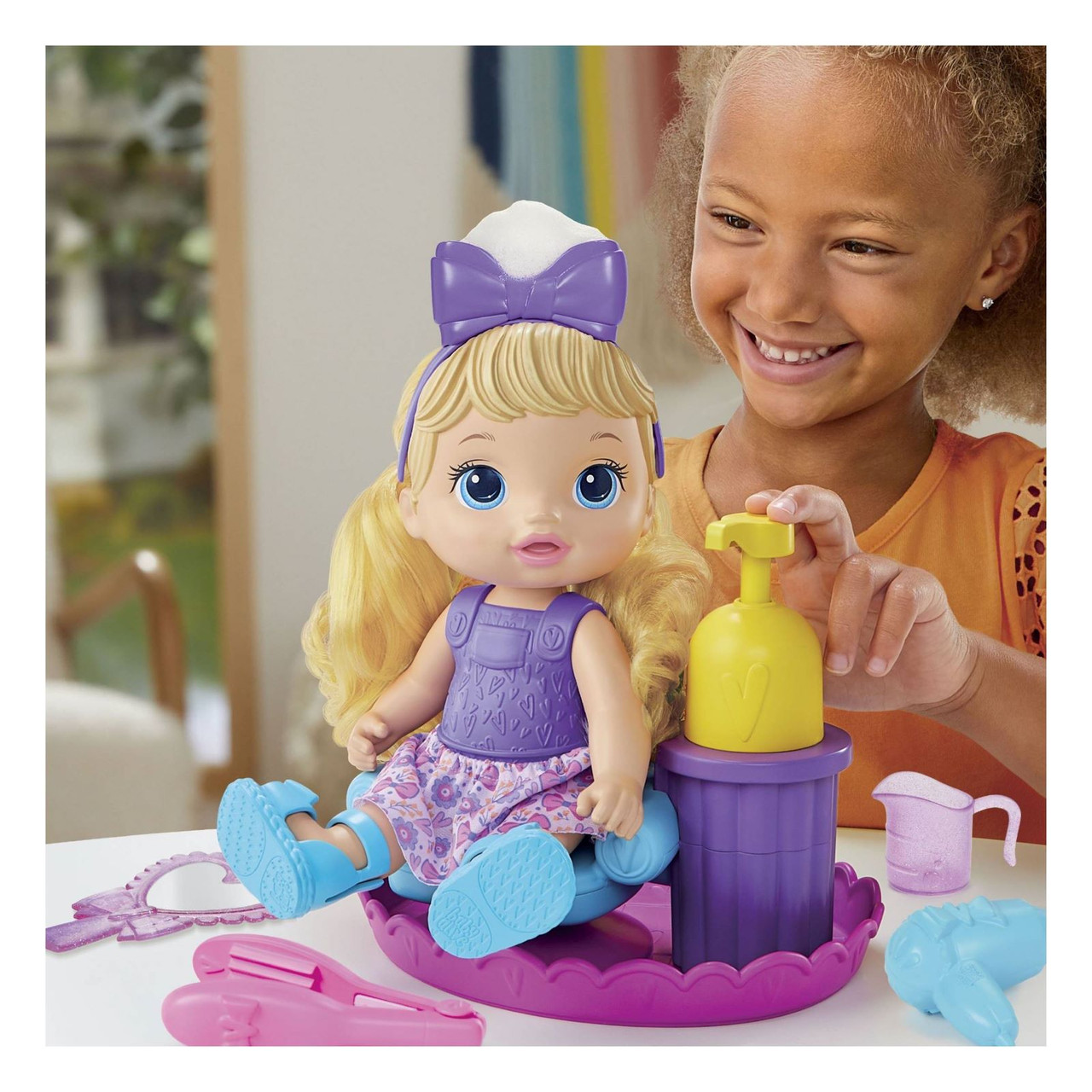 Baby Alive Sudsy Salon Blond