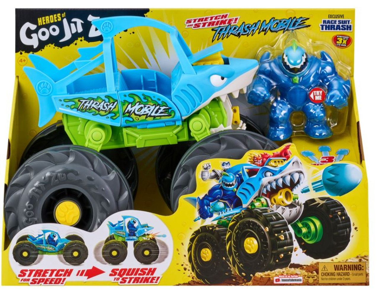 Heroes of Goo Jit Zu Goo Shifters Stretch And Strike Thrash Mobile!