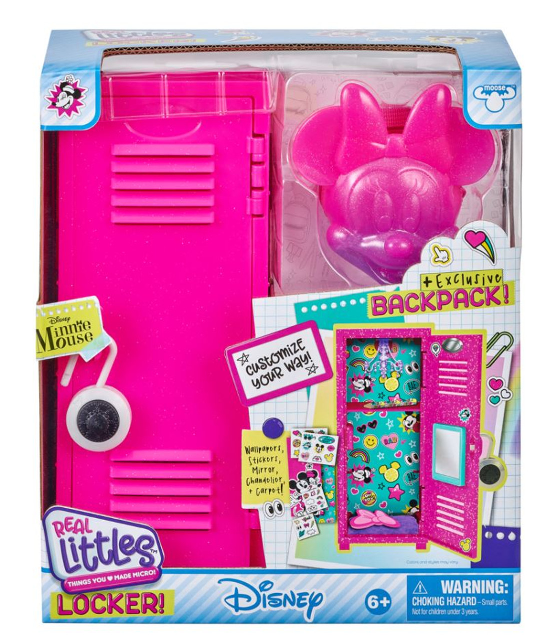 Real Littles Disney Locker and Backpack