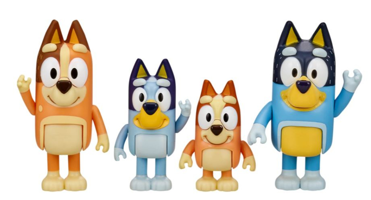 Bluey Figure 4-Packs